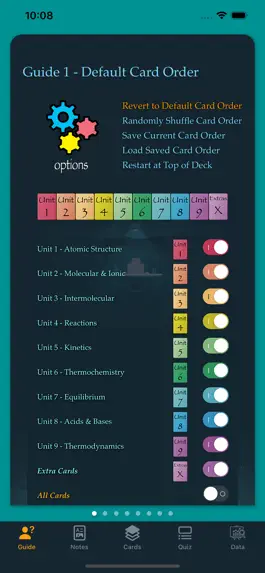 Game screenshot AP Chemistry Quiz & Cards mod apk
