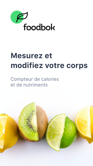 Foodbok — Compteur de caloriesCapture d'écran de 1