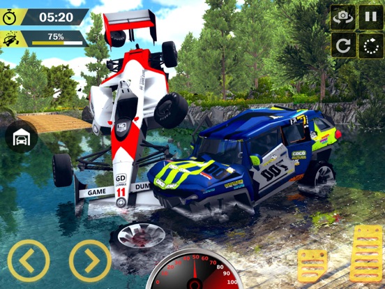 Car Crash Vs Flyover Jumping screenshot 3