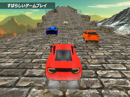 壁の車レーシングゲームクレイジースタントの運転手のおすすめ画像2