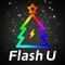 Flash U is a creative Coldplay APP that controls the Christmas tree and curtain screen