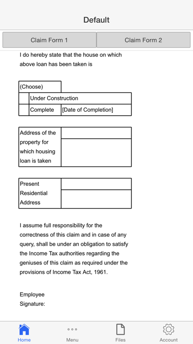 How to cancel & delete Housing Loan Claim Form from iphone & ipad 2