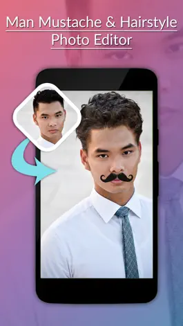 Game screenshot Man Mustache & Hairstyle Photo Editor hack