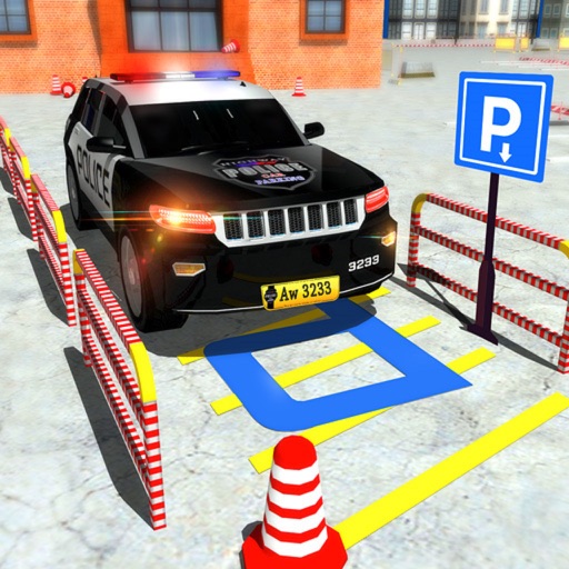 HighWay Police Car Parking : Real Asphalt Mania 3D Icon