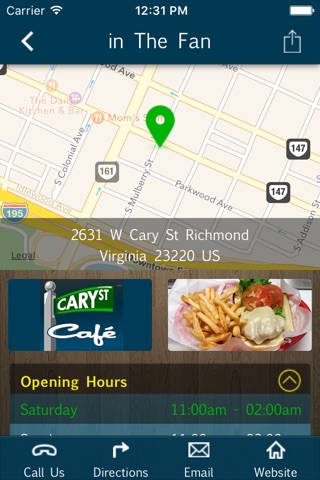 Cary Street Café screenshot 3