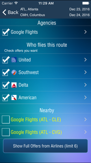 Columbus Airport Pro (CMH) + Flight Tracker(圖4)-速報App