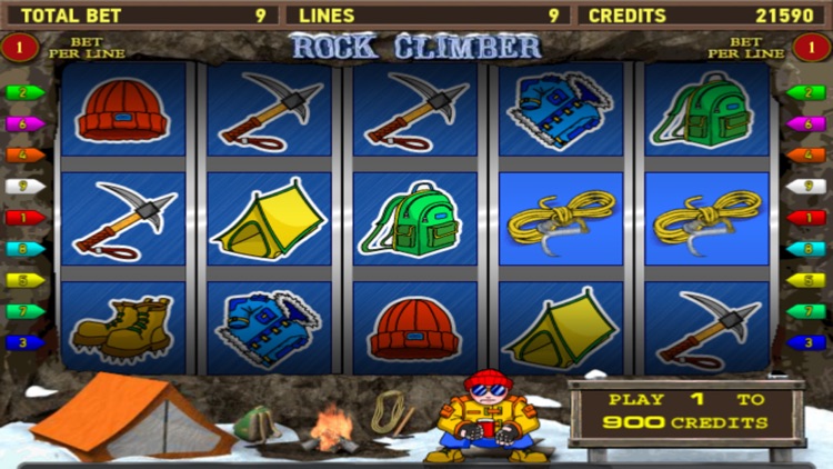 Rock Climber Slot Machine