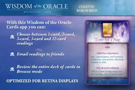 Game screenshot Wisdom of the Oracle Cards apk