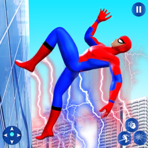 Flying Spider Superhero Games iOS App
