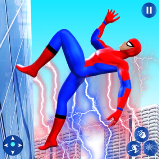 Flying Spider Superhero Games Icon