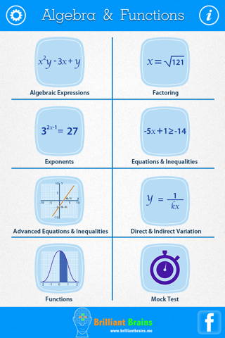 SAT Math : Algebra & Functions screenshot 2
