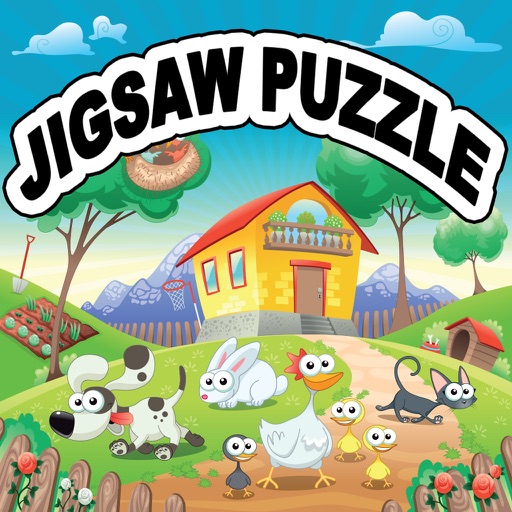 Farm Jigsaw Puzzle Free Kids Art Table 3 Year
