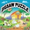 Farm Jigsaw Puzzle Free Kids Art Table 3 Year