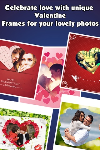 Valentine's Day Frames & Photo Editor screenshot 4