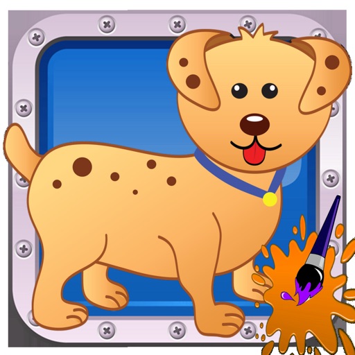 Tap Coloring Animals Game iOS App