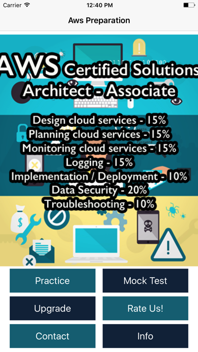 How to cancel & delete AWS Certified Solutions Architect - Associate Exam from iphone & ipad 1