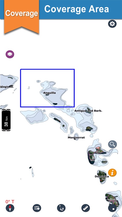 Anguilla ( St.Martin & Barts ) navigation charts