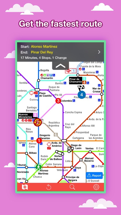 Madrid City Maps - Discover MAD with MRT,Bus,Guide