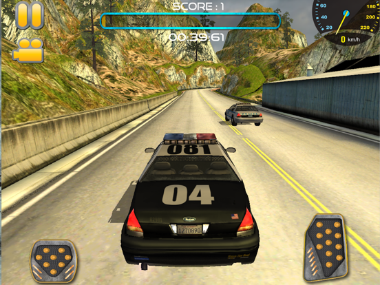 Traffic Police Car Driving & 3D Racingのおすすめ画像2