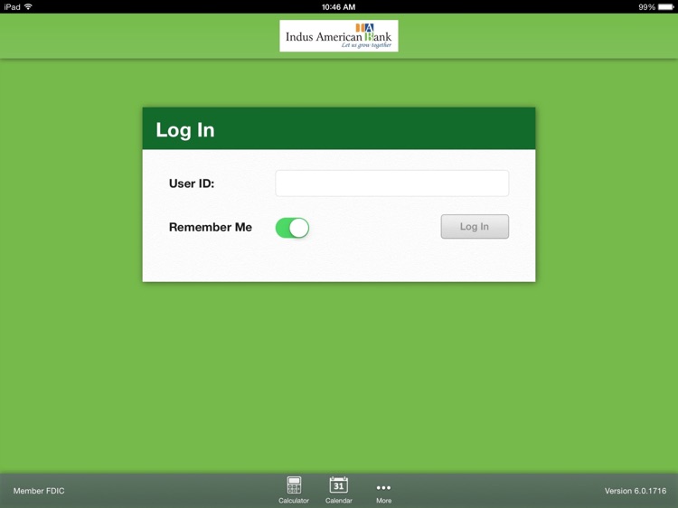 IAB Mobile Banking for iPad
