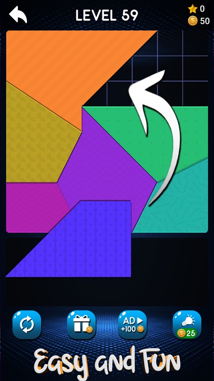 Pazzel: New Tangram Puzzles screenshot-7