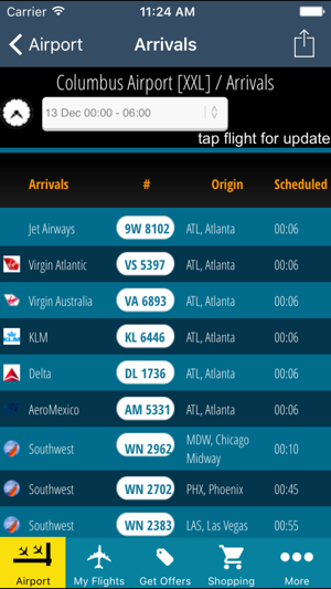 Columbus Airport Pro (CMH) + Flight Tracker(圖3)-速報App