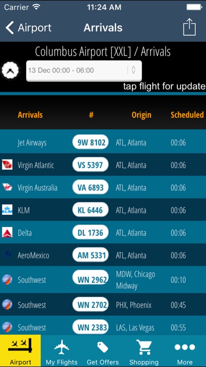 Columbus Airport Pro (CMH) + Flight Tracker
