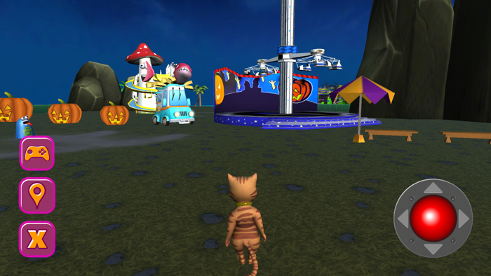 Halloween Cat Theme Park 3D