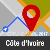 Côte d'Ivoire Offline Map and Travel Trip Guide