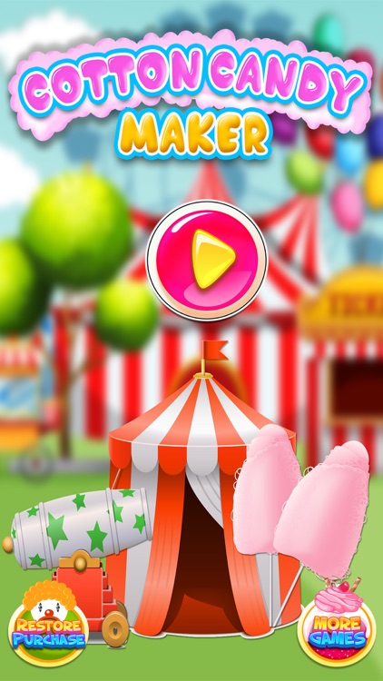 Cotton Candy Maker - Kids Dessert Games FREE screenshot-3