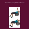 Advanced core training stability ball exercises