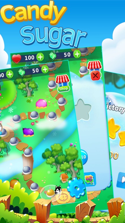 Candy Sugar Blast-Puzzle match 3 game