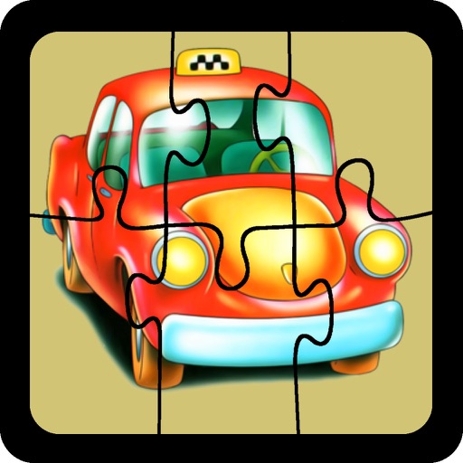 Jigsaw puzzles for baby. Cars