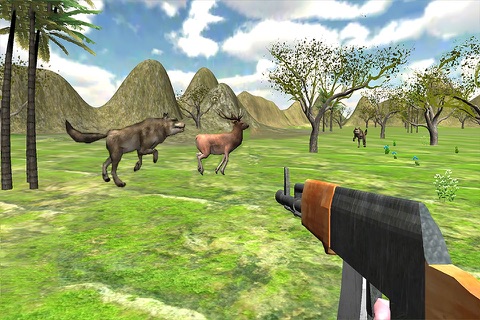 Stag Rescue Mission Game : kill Wolfs In Jungle screenshot 3