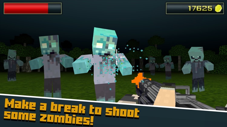 Zombie Break With Skins For Minecraft