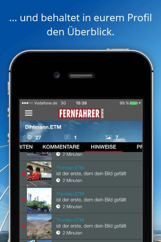 FERNFAHRER Reporter screenshot 3
