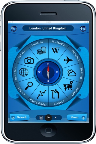 London United Kingdom - Offline Travel Maps - náhled
