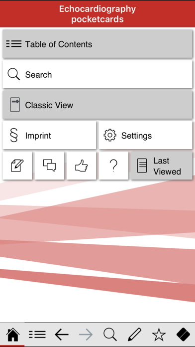 Echocardiography pocketcards Screenshot 1