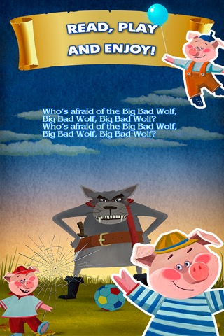 Three Little Pigs and Big Bad Wolfのおすすめ画像4