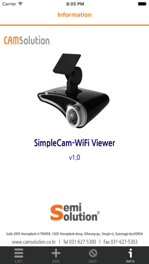 SimpleCAM- WiFi