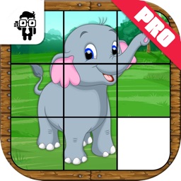 Animal Slide Puzzle Kids Game Pro