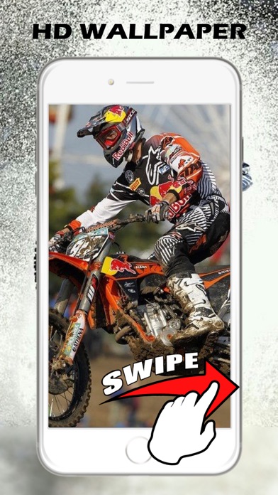How to cancel & delete Motor-cross Wallpapers from iphone & ipad 1