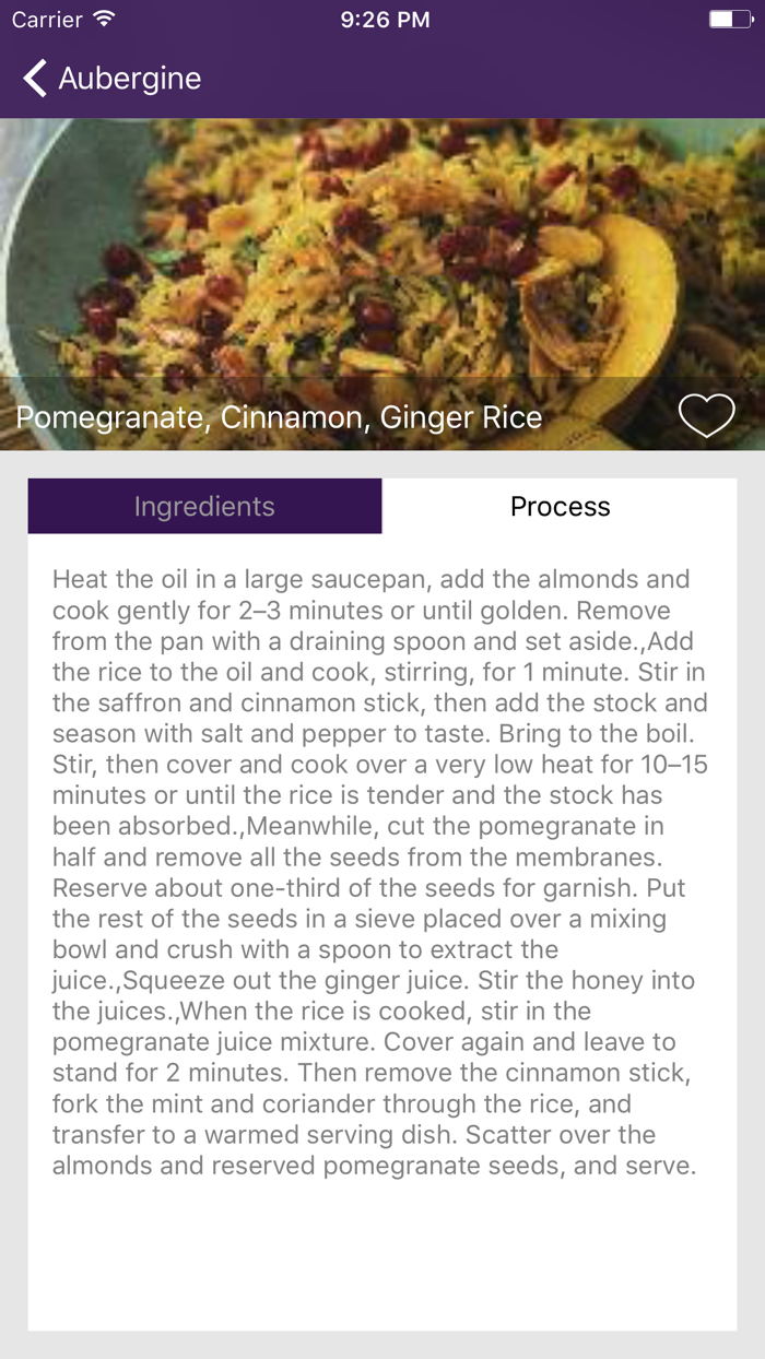 Aubergine - The Cookbook