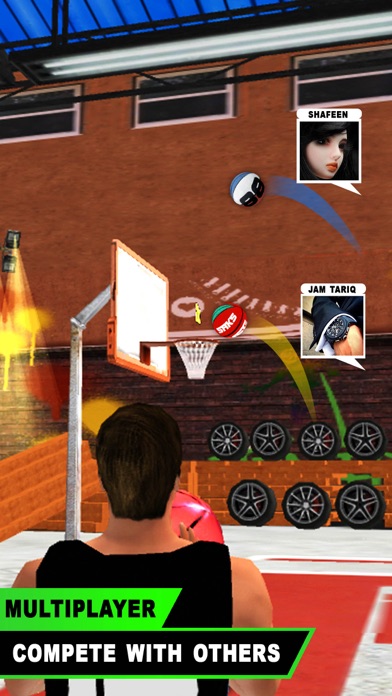 How to cancel & delete Basketball Big 3 Point Swish: Perfect Toss 3D from iphone & ipad 2