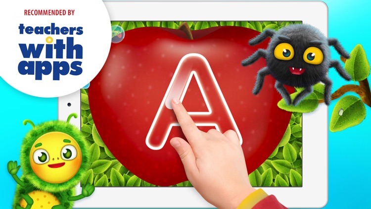 Yum-Yum Letters: handwriting for kids, abc tracing screenshot-0