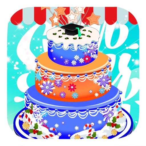 Princess game－Rose Cake Decoration icon