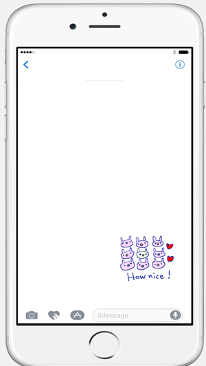 Cute Rabbit Stickers!!(圖1)-速報App