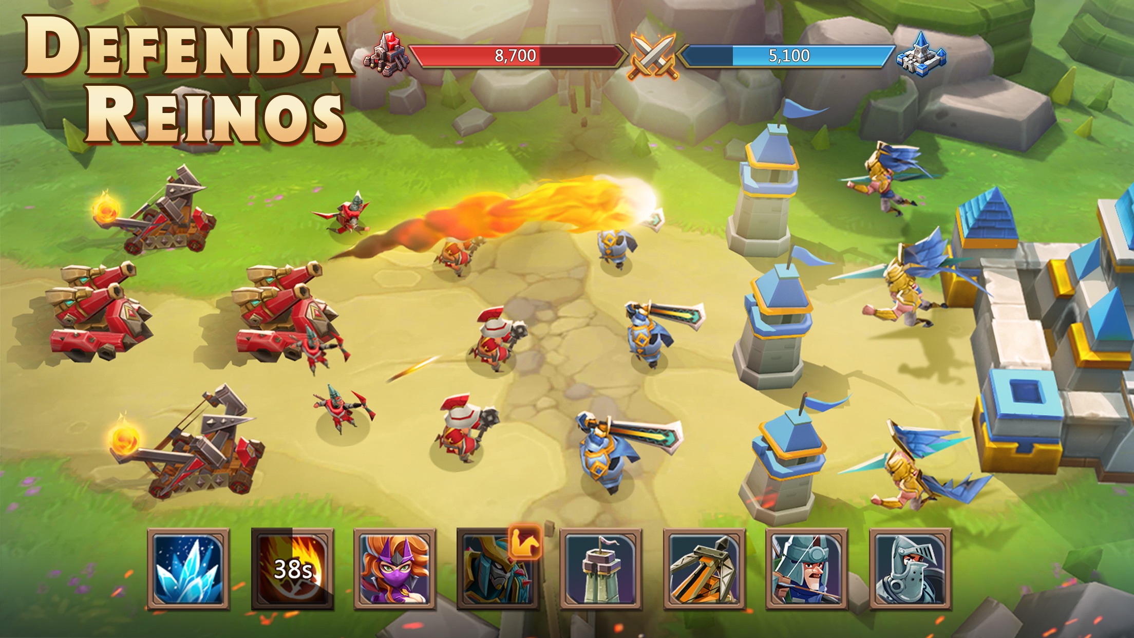Screenshot do app Lords Mobile: Tower Defense