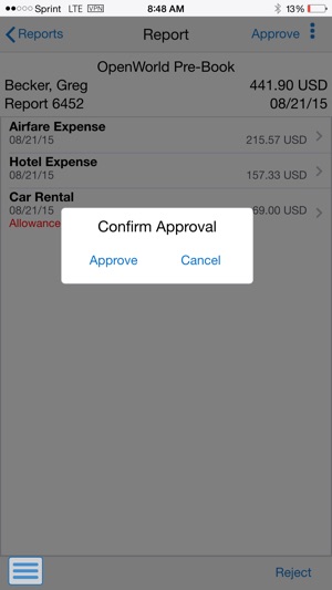 Expense Approval Phone JDEE1(圖4)-速報App