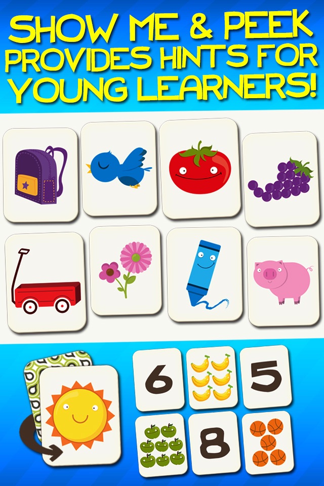 Number Games Match Game Free Games for Kids Math screenshot 3